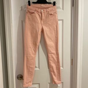 Pink 7 jeans
